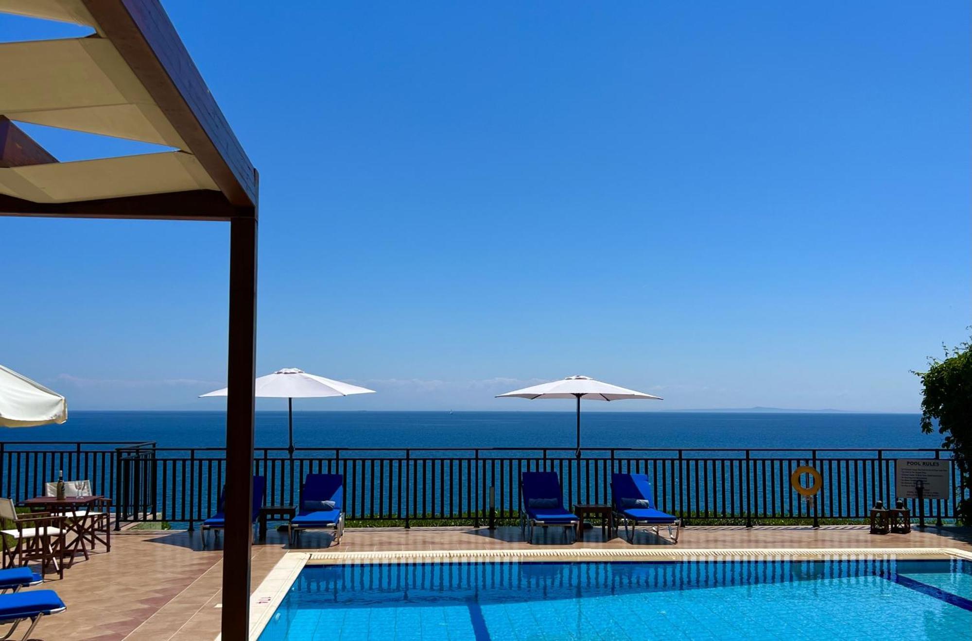Villa Seagull Skala  ภายนอก รูปภาพ