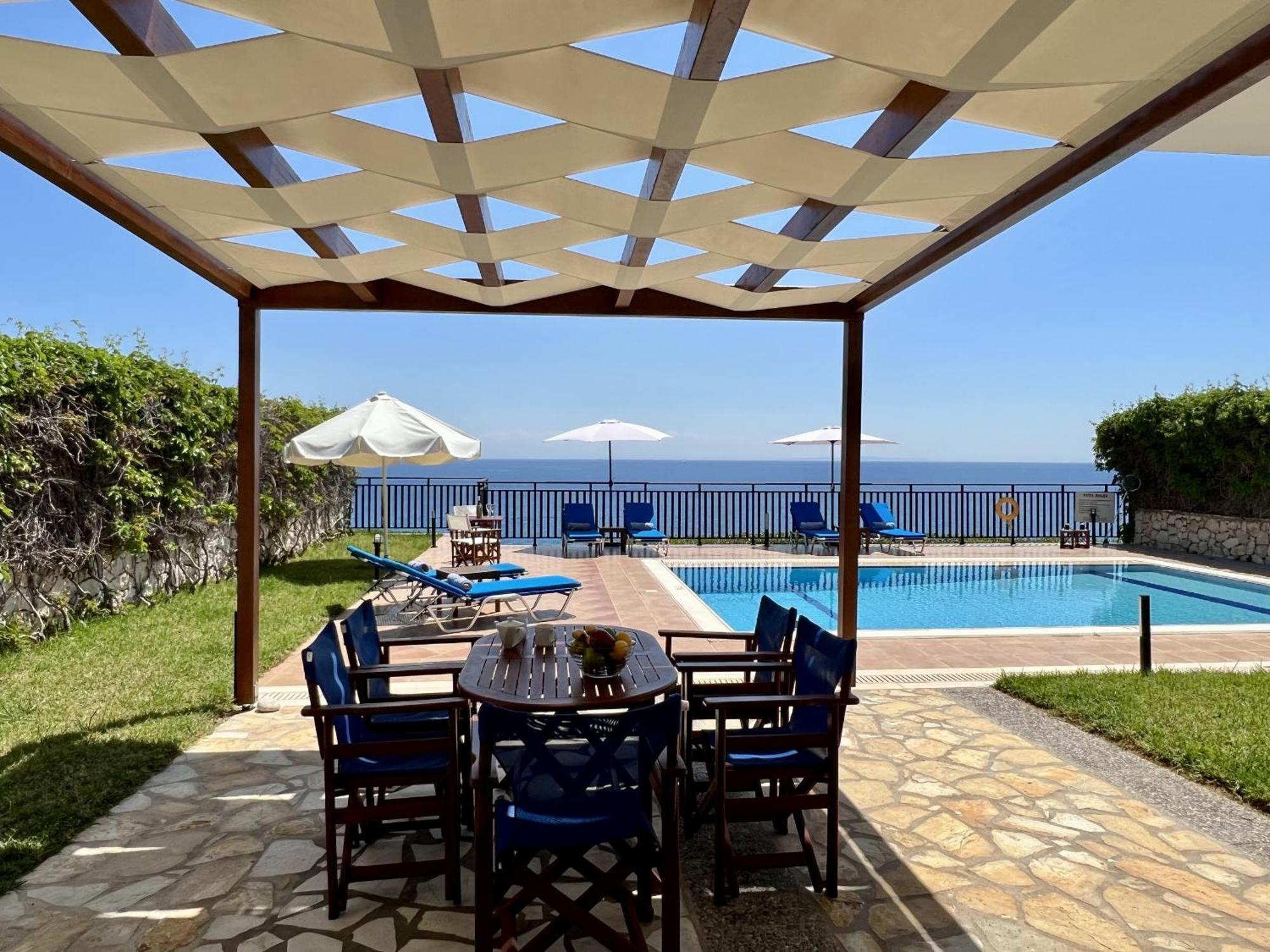 Villa Seagull Skala  ภายนอก รูปภาพ