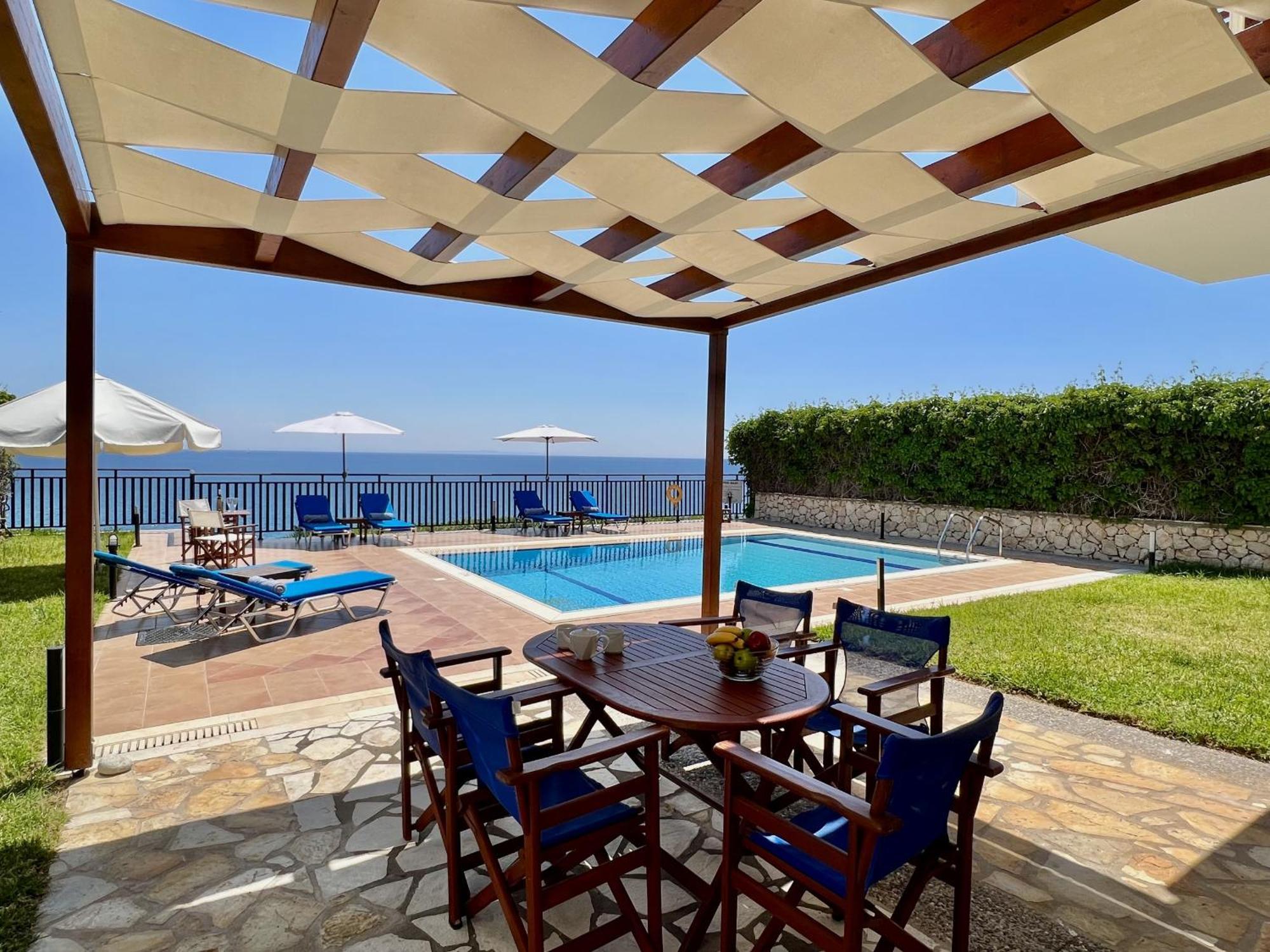 Villa Seagull Skala  ภายนอก รูปภาพ