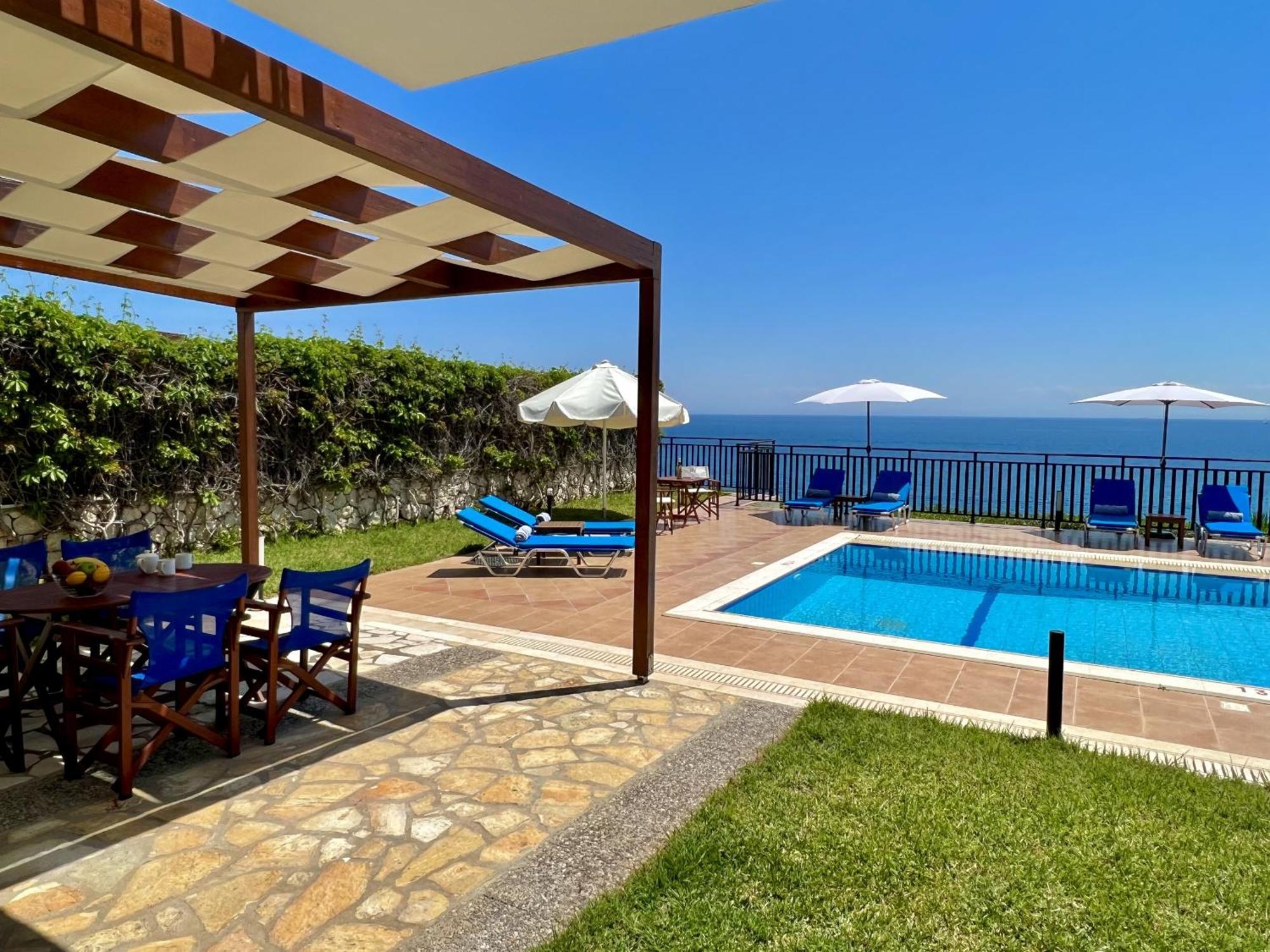 Villa Seagull Skala  ภายนอก รูปภาพ